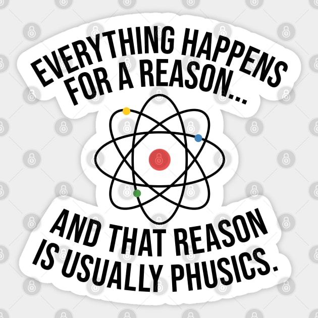 Always Physics Sticker by ScienceCorner